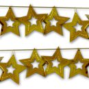 שרשרת תלייה כוכבים זהב