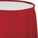 חצאית שולחן - אדום