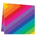 מפיות גדולות צבעי הקשת