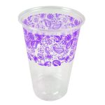 כוסות עיטורים - סגול