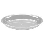 מגש אובלי קטן שקוף 30 ס"מ