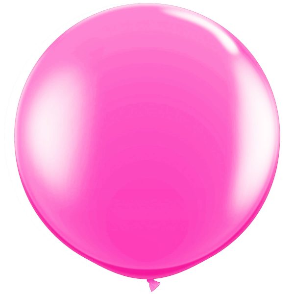 בלון לטקס ענק ורוד 90 ס
