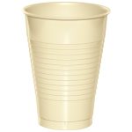 כוסות פלסטיק - קרם