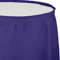 חצאית שולחן - סגול
