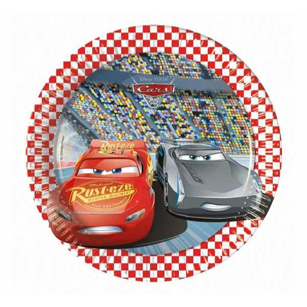 צלחות נייר קטנות מכוניות 2