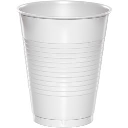 כוסות פלסטיק לבן