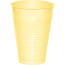 כוסות פלסטיק צהוב מימוסה