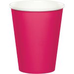 כוסות נייר חם/קר מג'נטה