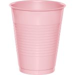 כוסות פלסטיק ורוד קלאסי
