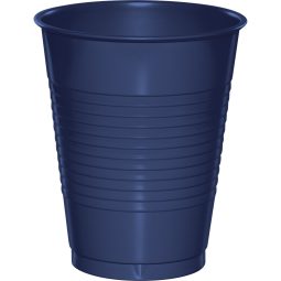כוסות פלסטיק כחול אמיתי