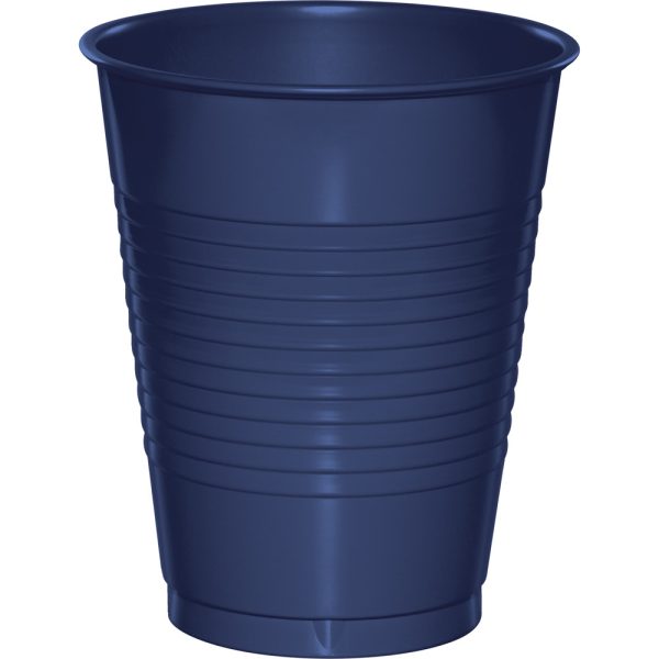 כוסות פלסטיק כחול אמיתי