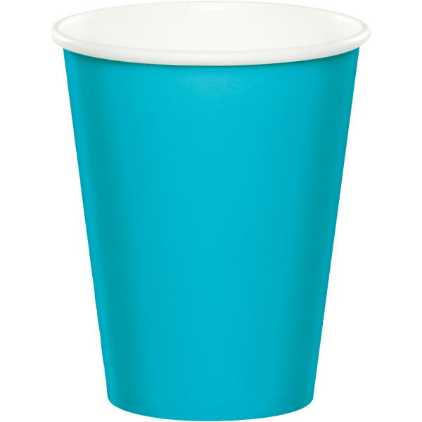כוסות נייר חם/קר כחול ברמודה