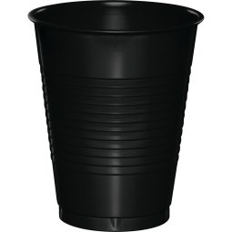 כוסות פלסטיק שחור