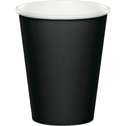 כוסות נייר חם/קר שחור