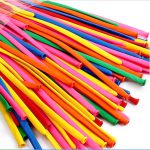 בלון נקניק פסטל צבעוני 100 יח