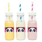 מדבקות מלבניות לעיצוב פינק פנדה