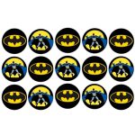 דף לקאפקייקס  באטמן 1