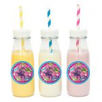 מדבקות עגולות לעיצוב גיבורת על