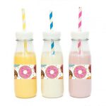 מדבקות מלבניות לעיצוב דונאטס