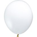 בלוני לטקס מטאלי לבן