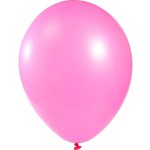 בלוני לטקס מטאלי ורוד קלאסי