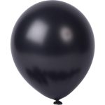 בלוני לטקס מטאלי שחור