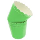גביעי קאפקייקס -ירוק 50יח