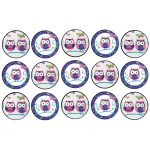 דף לקאפקייקס חבר ינשוף 1