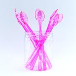 כפיות  קוקטייל - ורוד