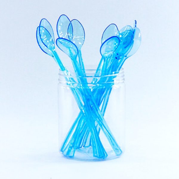 כפיות  קוקטייל - תכלת