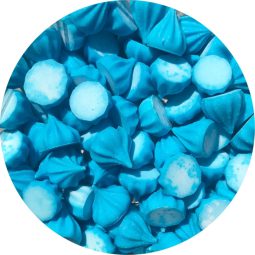 סוכריות טיפטופים כחול - 60 ג'