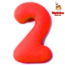 מספרים מבצק סוכר בצבעים- 2