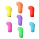 אותיות מבצק סוכר בצבעים- ו'