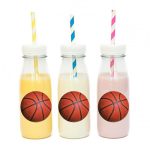 מדבקות עגולות לעיצוב כדורסל