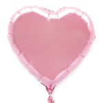בלון הליום לב ורוד