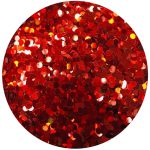 פתיתי קונפטי מטאלי אדום