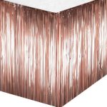 חצאית שולחן פרנזים רוז גולד