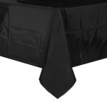 מפת שולחן מטאלית - שחור