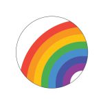 תמונה אכילה עגולה צבעי הקשת 2