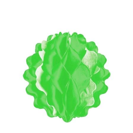 כדור קישוט נייר ססגוני ירוק