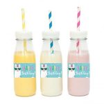 מדבקות מלבניות לעיצוב לאמה מקסיקנית