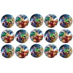 דף לקאפקייקס לגו הנוקמים 1