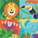חבילת יום הולדת חיות הג'ונגל 8 מוזמנים