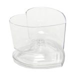 קעריות לב עם רגל