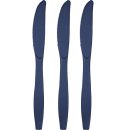 סכינים חד פעמיים - כחול אמיתי 24 יח
