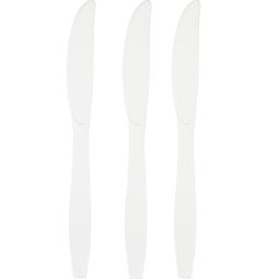 סכינים חד פעמיים - לבן 24 יח