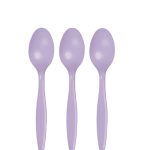 כפות חד פעמיים - לבנדר 24 יח