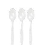 כפות חד פעמיים - שקוף 24 יח