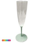 כוסות שמפניה רגל מנטה