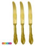 10 סכינים וינטג' זהב